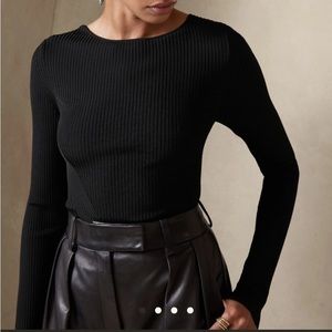 Banana Republic Ines Scoop Back Sweater *BRAND NEW*